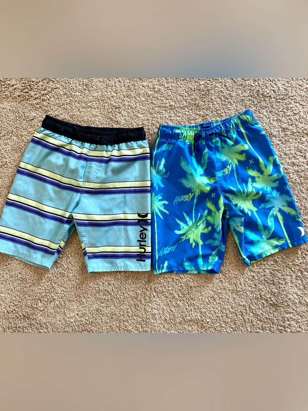 Hurley boys bundle swim trunks M 10-12